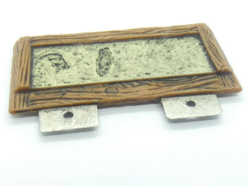 Wizkids 4D WarLock Tiles - Town & Village set 1 - 2 inch Interior Wall - Worn