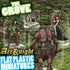 Arcknight Flat Plastic Miniatures - The Grove Set - 62 2D Minis