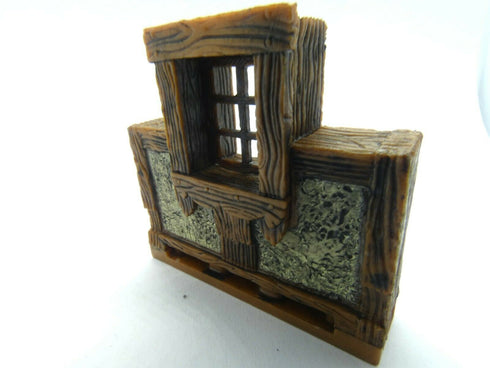 Wizkids 4D WarLock Tiles - Town and Village set 1 - 2" External Wall with Window
