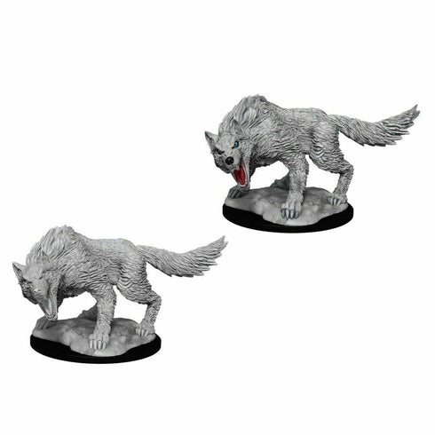 D & D Nolzur's Marvelous Minis - Winter Wolf - Unpainted