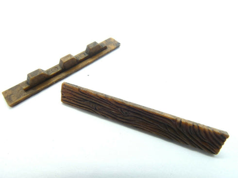 Wizkids 4D WarLock Tiles - Town and Village set 1 - Wooden Edge Cap