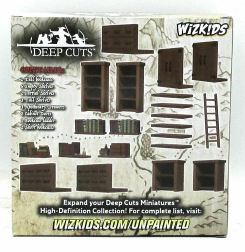 Wizkids Deep cuts - Archivist Library - Unpainted