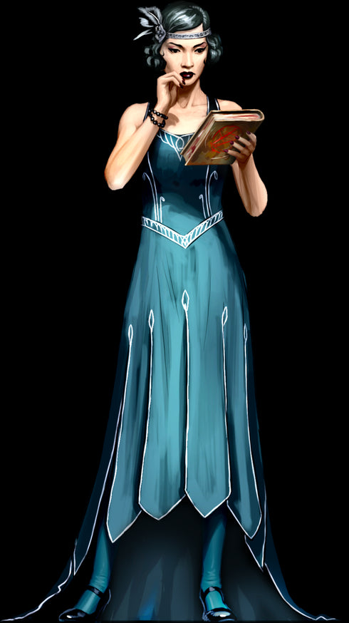 Arcknight Flat Plastic Miniatures - Customs 02 Set - 64 2D Minis