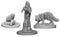 Pathfinder Deep Cuts: Familiars (Bat, Fox, Badger) - Unpainted