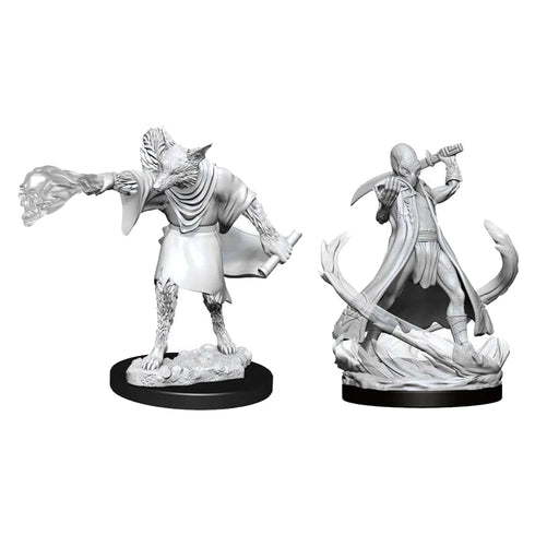 Dungeons & Dragons Nolzur's Marvelous Minis - Arcanaloth & Ultroloth - Unpainted