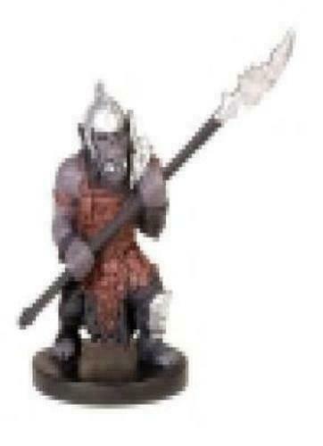 Orc Spearfighter - Harbinger - Dungeons and Dragons Miniature (DDM) #74