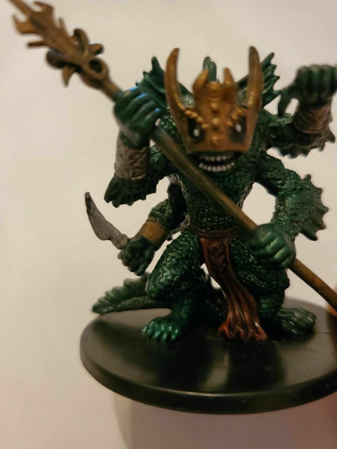 Sahuagin Baron - Desert of Desolation - Dungeons & Dragons Miniature (DDM) - #34