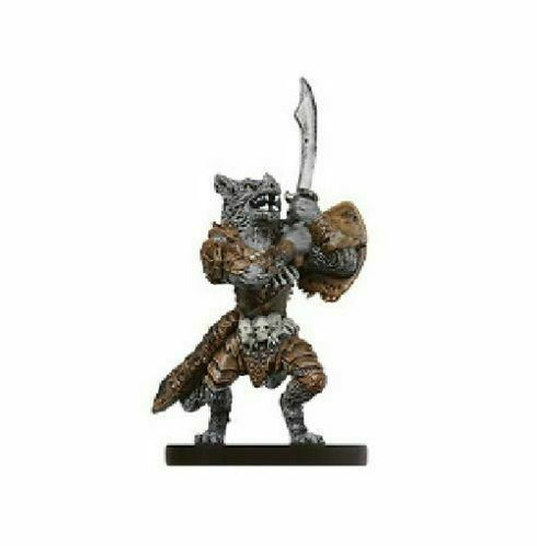 Werewolf Champion- Desert of Desolation - Dungeons & Dragons Mini (DDM) - #58