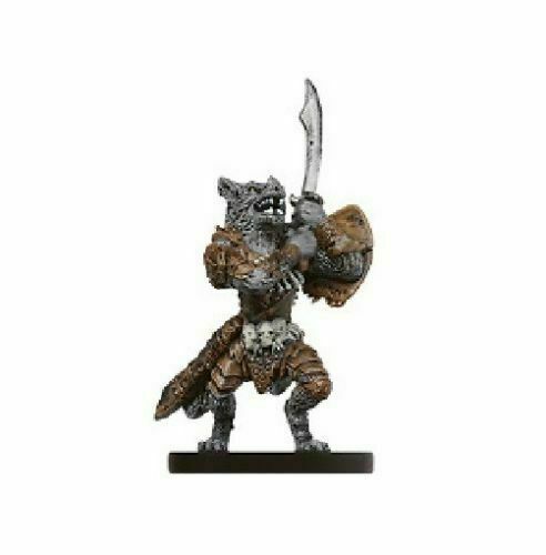 Werewolf Champion- Desert of Desolation - Dungeons & Dragons Mini (DDM) - #58