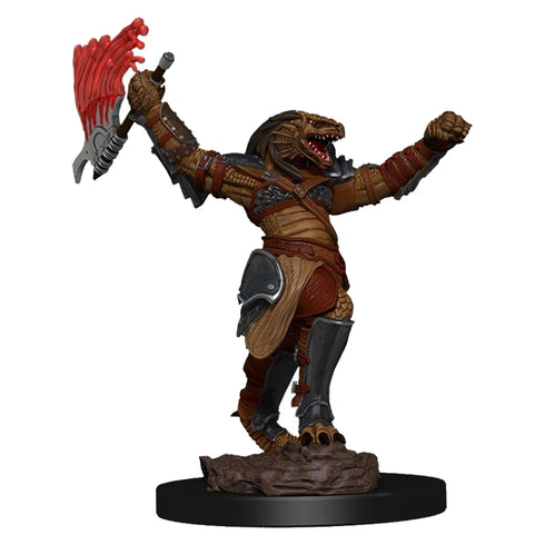 D&D Nolzur's Marvelous Minis - Dragonborn Fighter (Female - Axe) - Unpainted