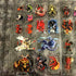 Arcknight Flat Plastic Miniatures - Demonblood Set - 62 2D Minis
