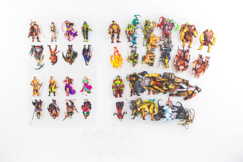 Arcknight Flat Plastic Miniatures - Core Set + Core Hordes Bundle - 465 Minis