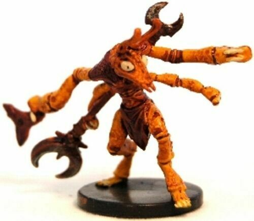 Thri-Kreen Mantis Warrior- Lords of Madness - Dungeons & Dragons Mini (DDM) #50