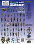 Arcknight Flat Plastic Miniatures - Spacefarers Set - 56 2D Minis