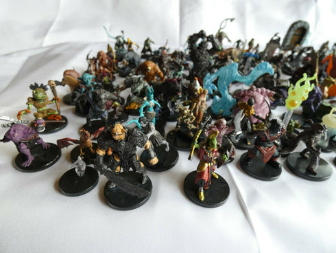 Random Monsters! New Dungeons and Dragons Official Prepainted Miniatures - Bulk
