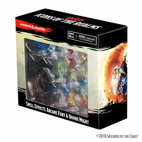 WizKids D&D Icon of the Realms: Spell Effects: Arcane Fury & Divine Might