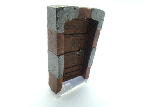 Wizkids 4D WarLock Tiles - Doors & Archways Set - 1" Iron Door