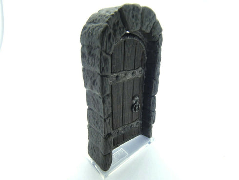 Wizkids 4D WarLock Tiles - Doors & Archways Set - 1" Wooden Door