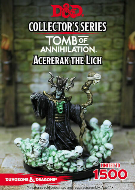 D&D Collector's Series: Acererak the Lich - Unpainted