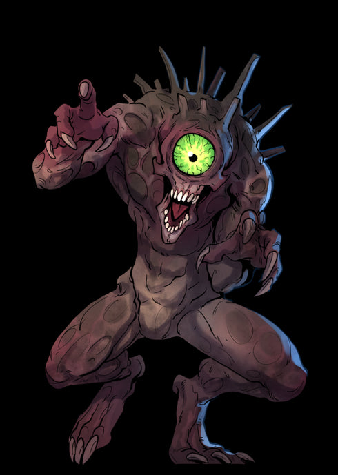 Arcknight Flat Plastic Miniatures - DM Starter Set - 167 2D Minis