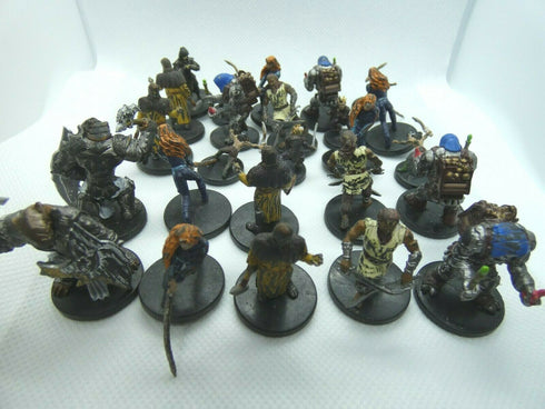 Random Secondhand Scuffed Dungeons and Dragons PHB Prepainted Miniatures - Bulk