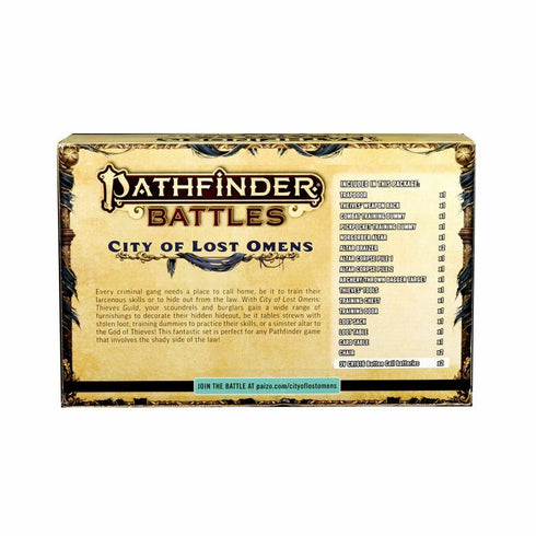 Pathfinder Battles: City of Lost Omens: Thieves Guild