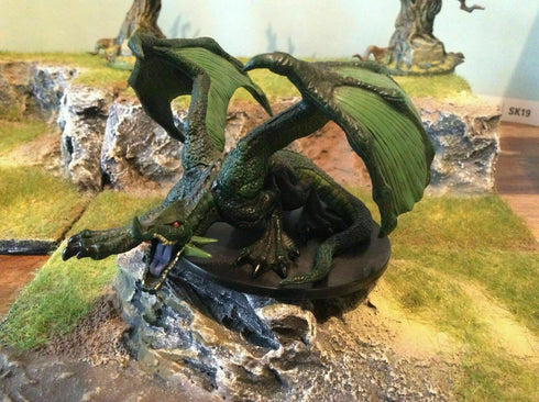 Elder Green Dragon - Legendary Evil - Dungeons & Dragons Mini (DDM) - #15