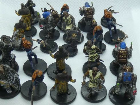 Random Secondhand Scuffed Dungeons and Dragons PHB Prepainted Miniatures - Bulk