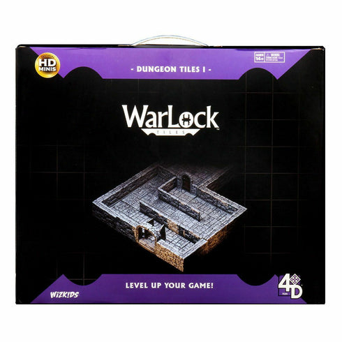 Wizkids 4D WarLock Tiles - Dungeon Tiles 1 Set (Prepainted)
