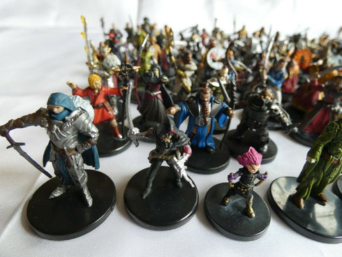 Random Heroes & NPCs New Dungeons and Dragons Official Prepainted Miniatures - Bulk