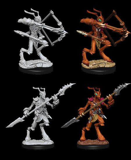 D&D Nolzur's Marvelous Miniatures - Thri-kreen - Unpainted