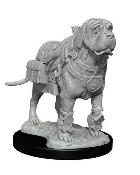 Dungeons & Dragons Nolzur's Miniatures: Mastiff and Shadow Mastiff - Unpainted