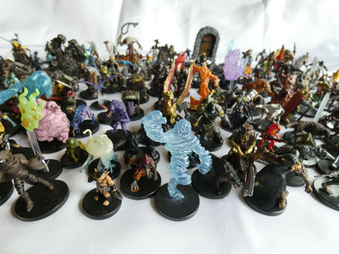 Random Monsters! New Dungeons and Dragons Official Prepainted Miniatures - Bulk