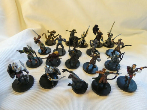 Random Secondhand Dungeons and Dragons DDM Prepainted Miniatures - Bulk