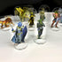 Arcknight Flat Plastic Miniatures - Dragonborn Set - 62 2D Minis