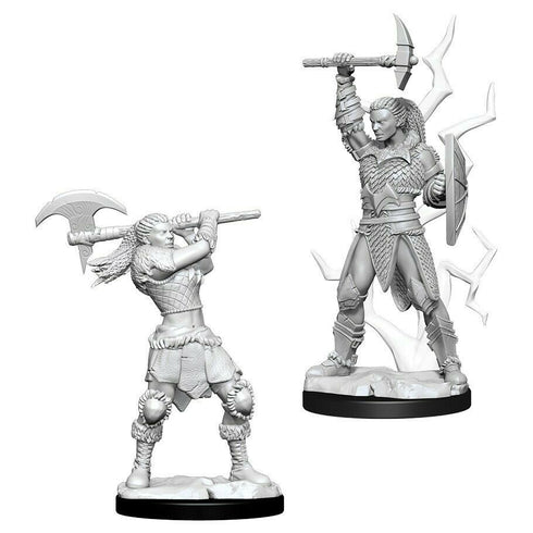 D&D Nolzur's Marvelous Miniatures - Goliath Barbarian - Female - Unpainted