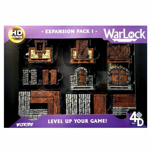 Wizkids 4D WarLock Tiles - Expansion Pack 1 (Prepainted)
