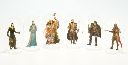 Arcknight Flat Plastic Miniatures - The Grove Set - 62 2D Minis