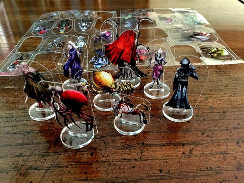 Arcknight Flat Plastic Miniatures - Spider Queen's Horde - 31 2D Minis