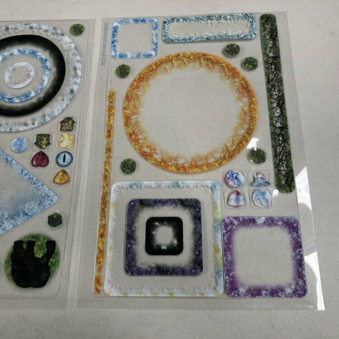 Arcknight Flat Plastic Miniatures - 5E Generic Spell Effects 2.0 (3 pages)