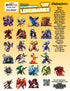 Arcknight Flat Plastic Miniatures - Legendaries Set - 24 2D Minis