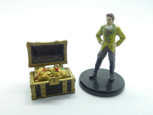 Wizkids 4D WarLock Tiles - Dungeon Dressings set - Treasure Chest (Prepainted)