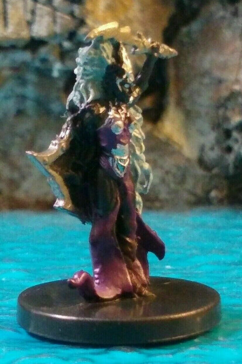 Drow Cleric of Lolth - Harbinger - Dungeons and Dragons Miniature (DDM) #61
