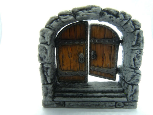 Wizkids 4D WarLock Tiles - Dungeon Tile 1 set - 2" Exterior Wall Doors