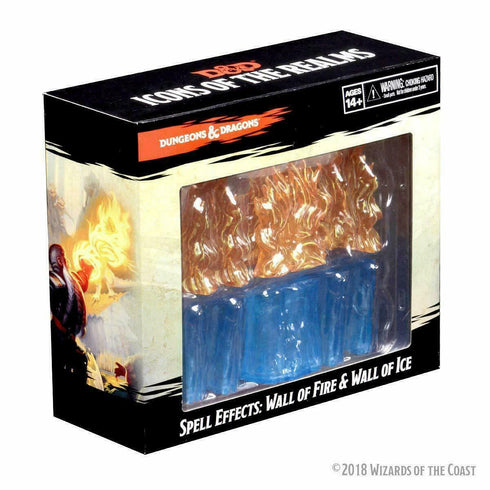 WizKids D&D Icon of the Realms: Spell Effects: Wall of Fire & Wall of Ice