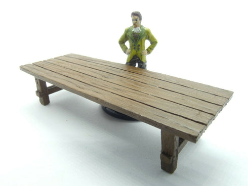 Wizkids 4D WarLock Tiles - Dungeon Dressings set - Long Table (Prepainted) - D&D