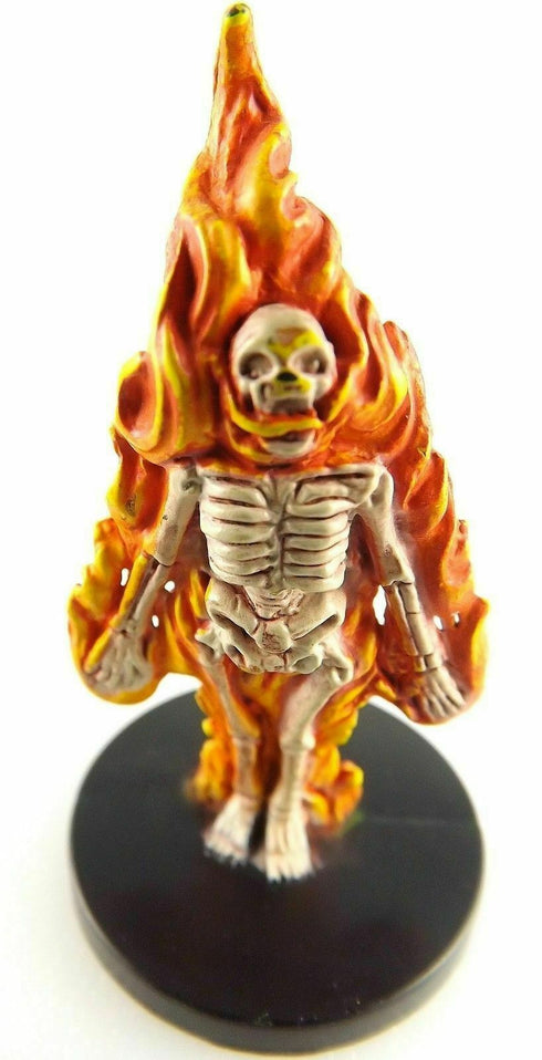 Burning Skeleton - Deathknell - Dungeons & Dragons Miniature (DDM) - #49