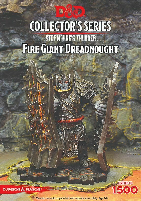 D&D Collector's Series: Fire Giant Dreadnought - Unpainted