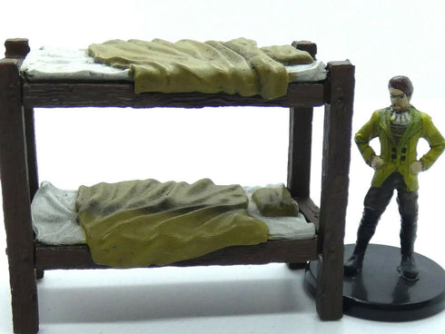 Wizkids 4D: Castle Barracks (Prepainted) set: Bunk Bed