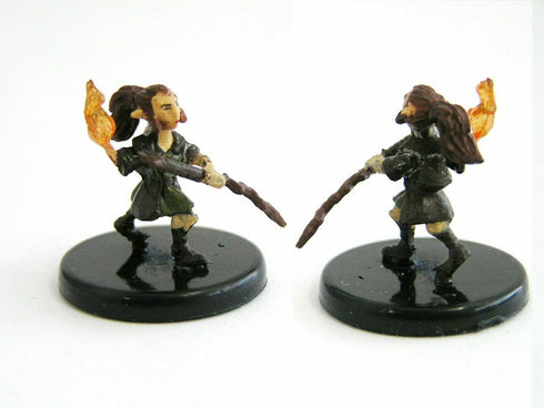 Gnome Wizard (Fire) - Monster Menagerie III  - 11b/45